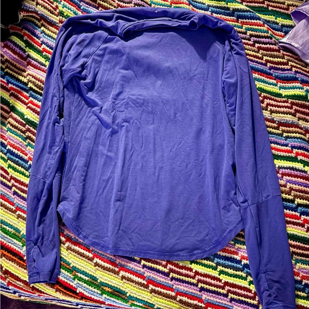 Avia Blue Long Sleeve Top